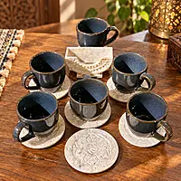 Coasters Carved