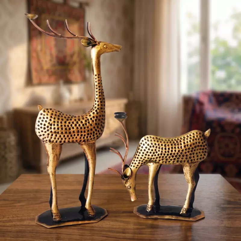 Deer Cndl Stnd S/2