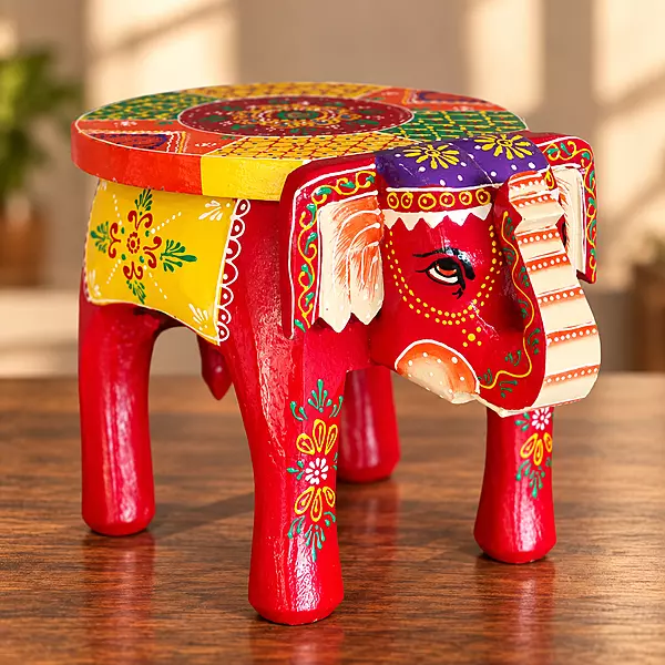 Elephant Tbl Pntd 8"