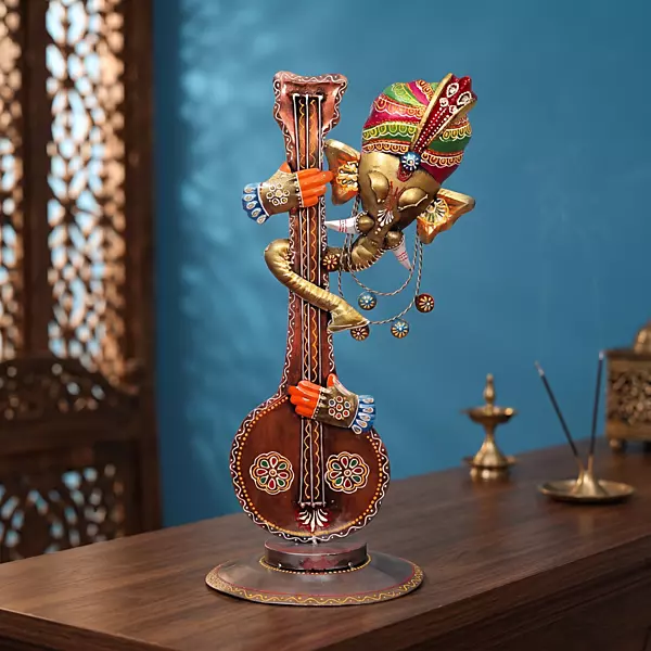 Guitar Ganesha W/Stand