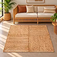 Rug Jute 3x3 Squares