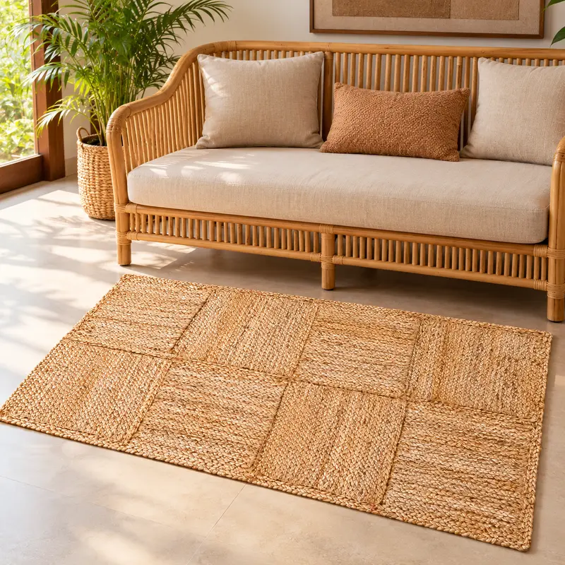 Rug Jute 3x5 Squares