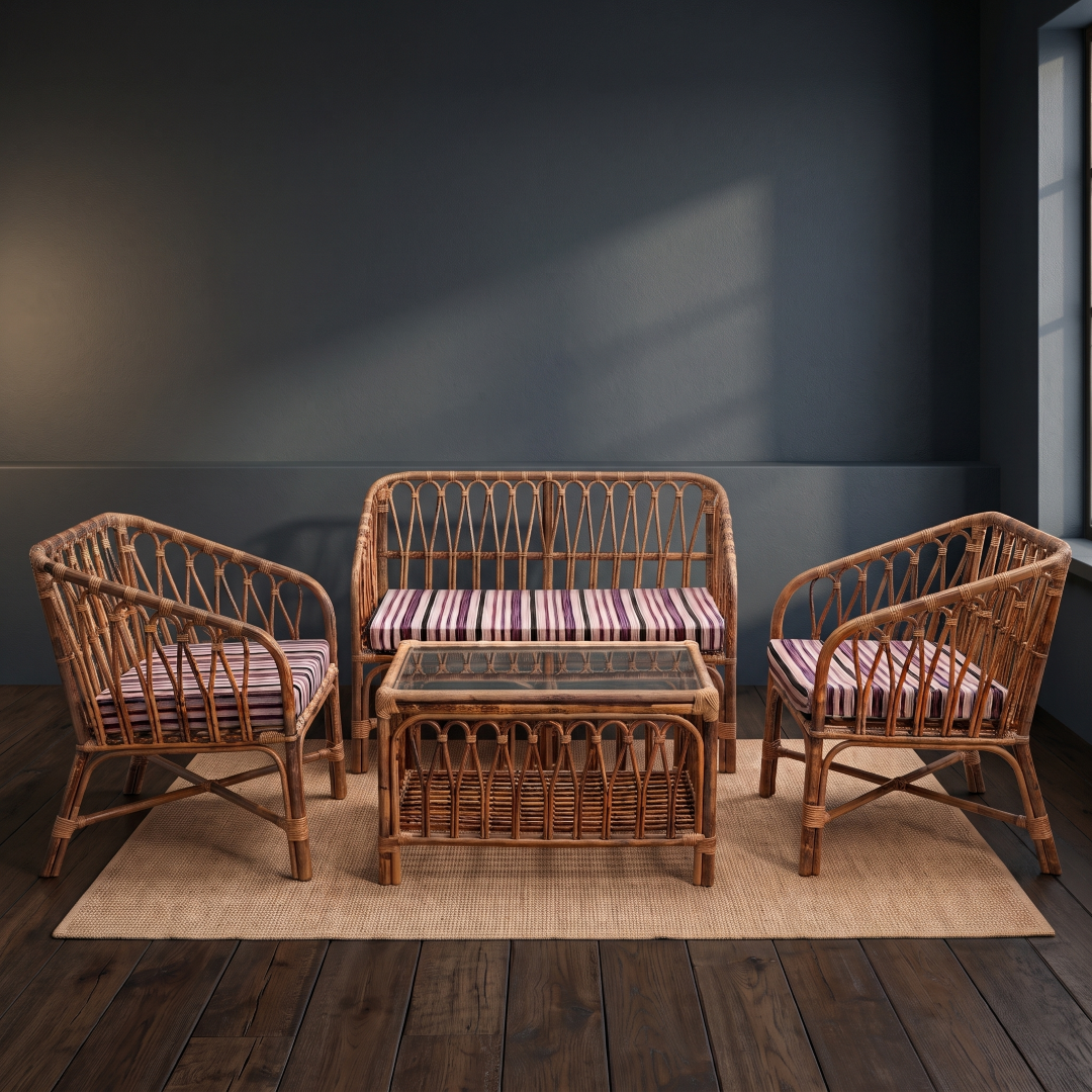 Sofa 2+1+1 w/o Table
