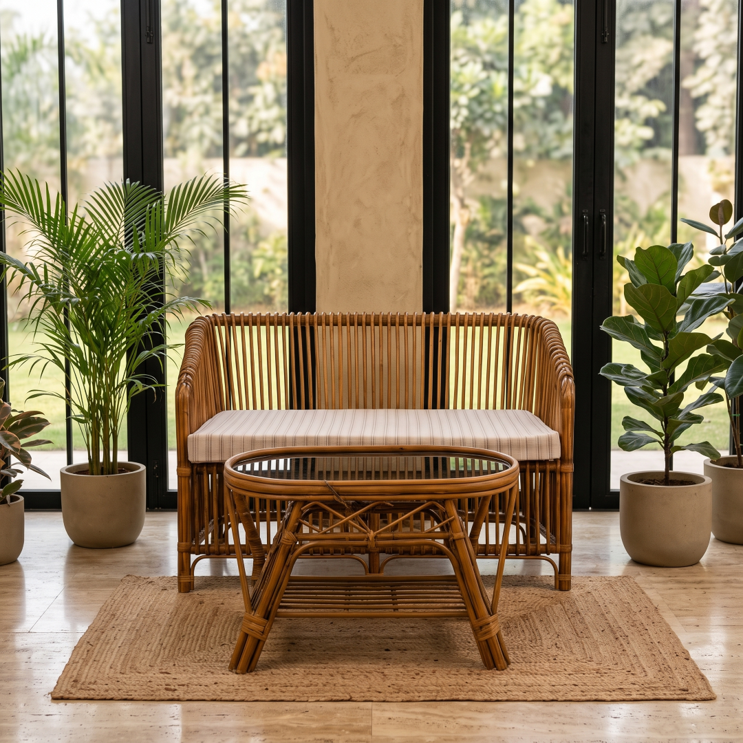 Sofa St Ln 2seat+Cushn