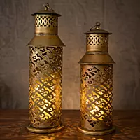 T-Light Long Lantern (S/2)