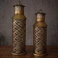 T-Light Long Lantern (S/2)